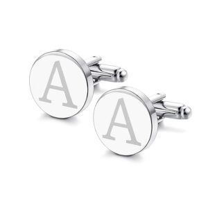 Customized Initial Cufflinks