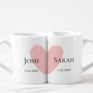 Couple Customised Coffee Mug Set
